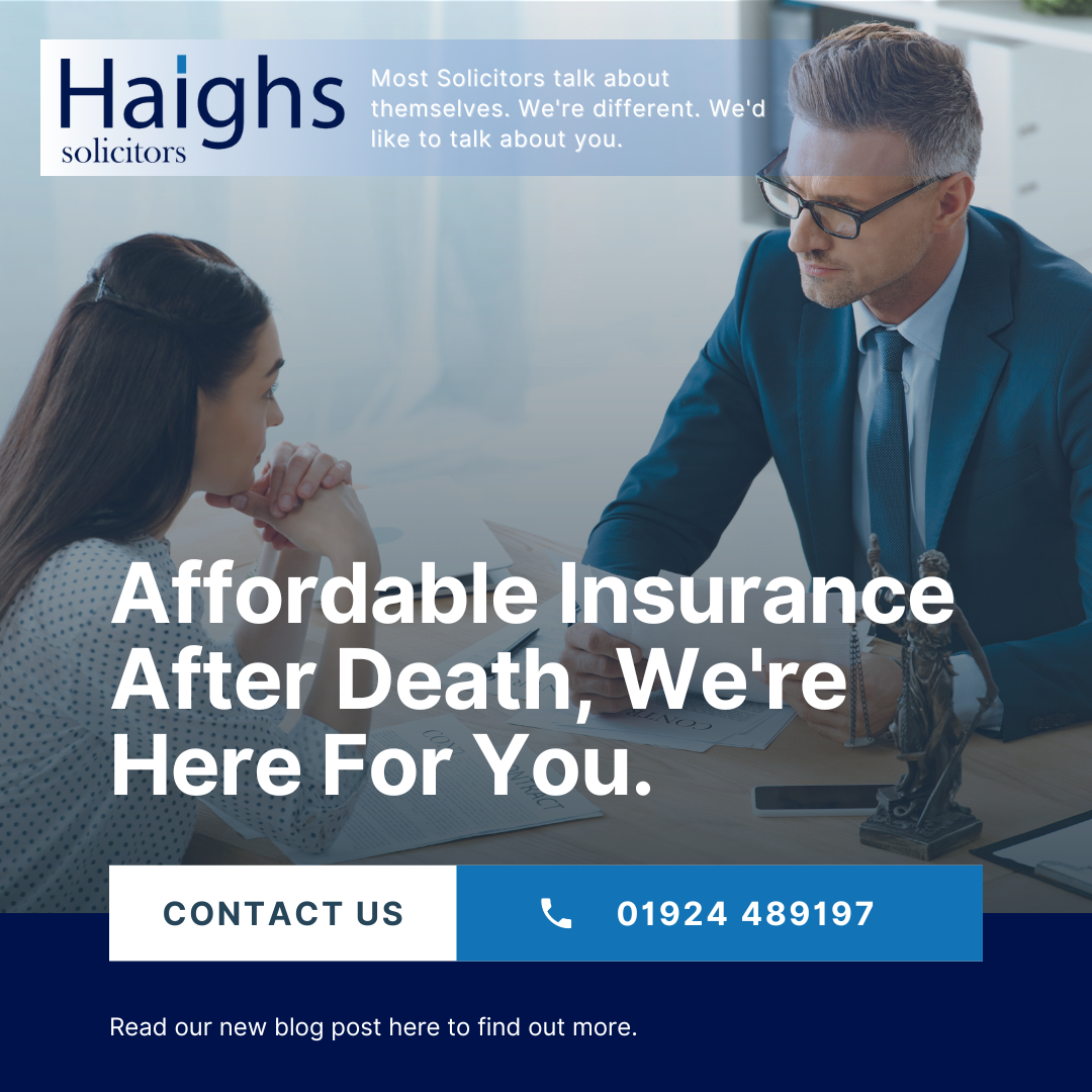 Affordable Insurance After Death, We're Here For You.