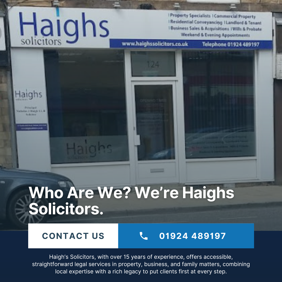 Who Are We? We're Haighs Solicitors